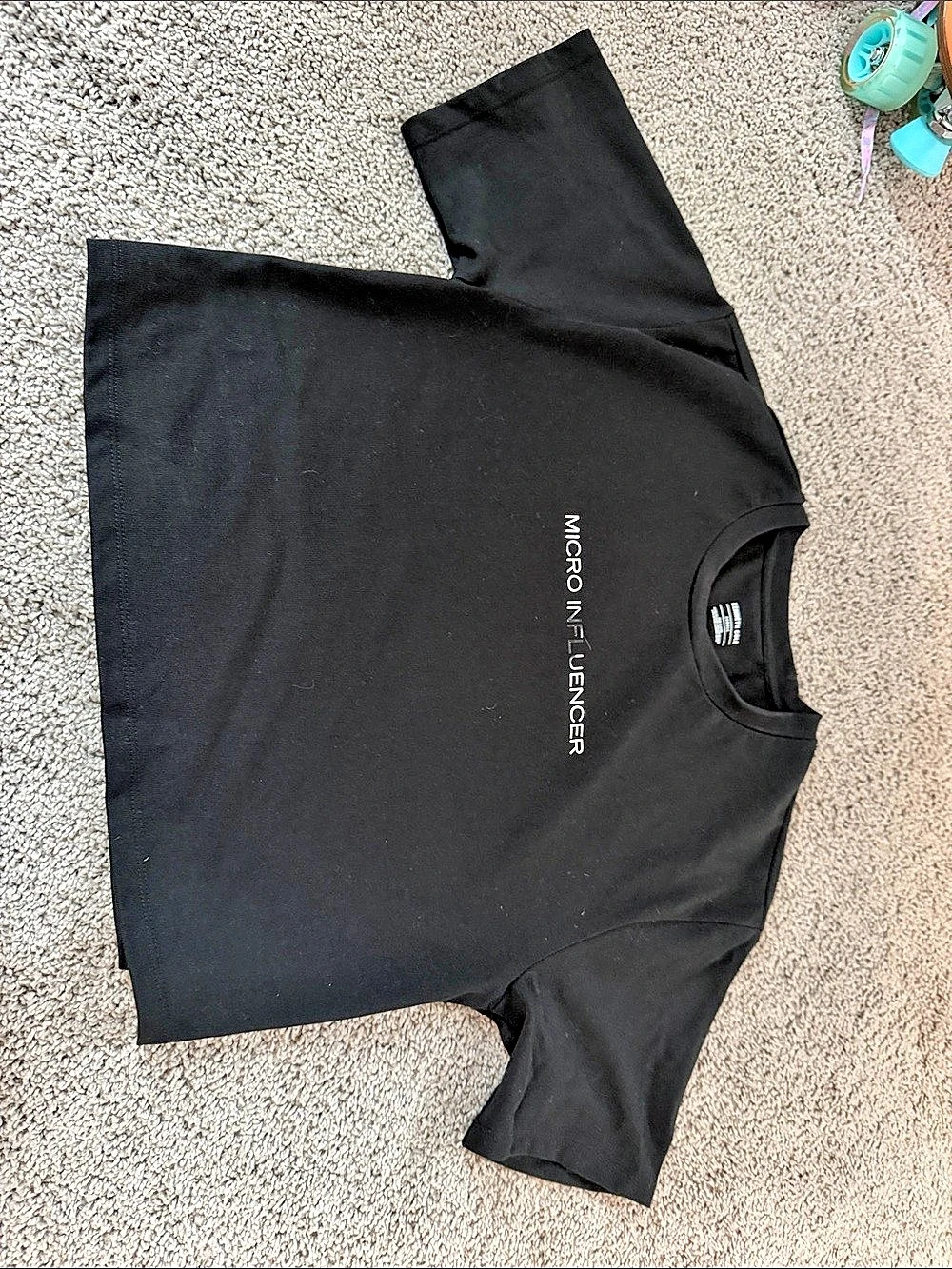 Kenneth Cole Micro Influencer Graphic Tee Black Size Small